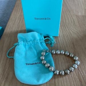 Tiffany & Co. Silver Bead Bracelet